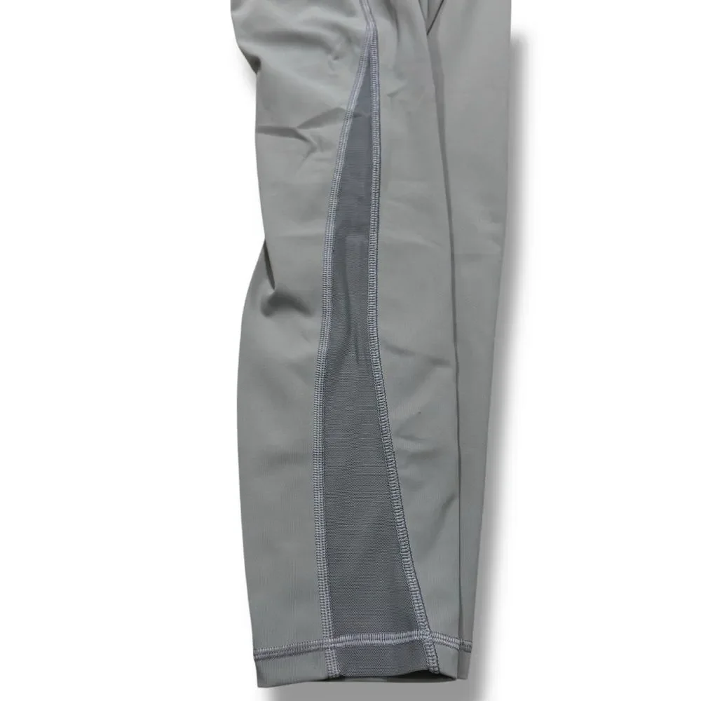 Lululemon Wunder Train Mesh Panel Leggings Gray 6 Gym Core Training Fit